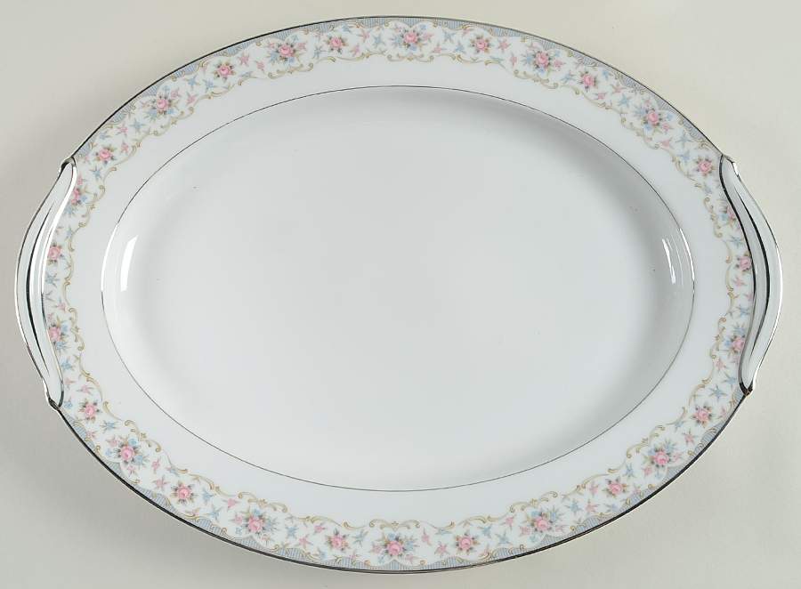 588 16" Oval Serving Platter by Noritake-1