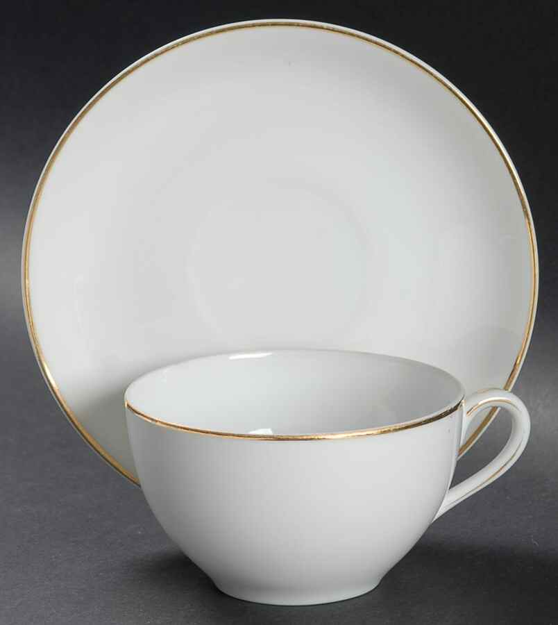 N977 Flat Cup & Saucer Set by Noritake-1