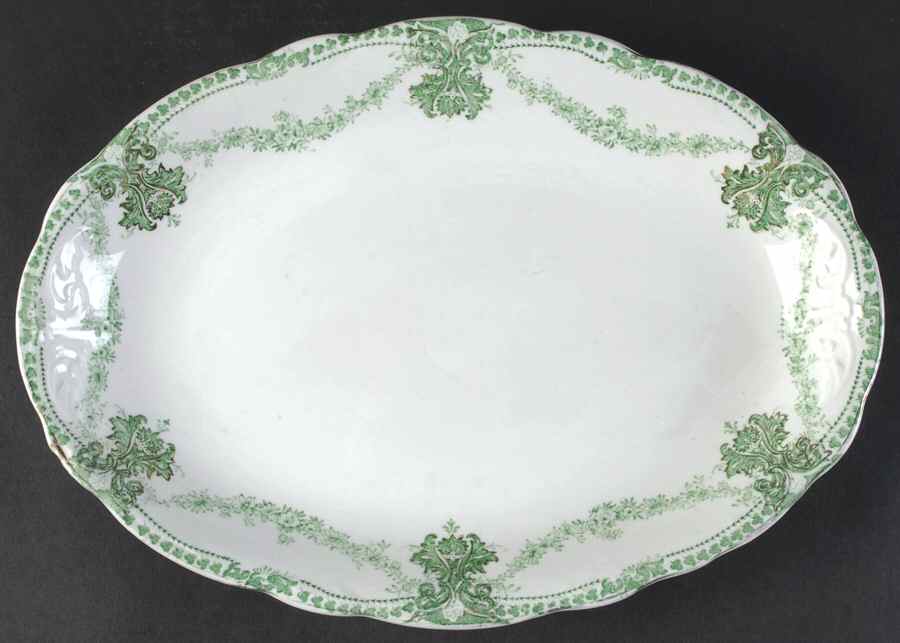 Lucerne 12" Oval Serving Platter by New Wharf-1