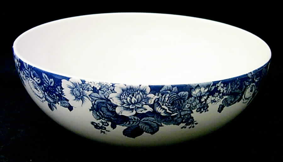 Indigo Rose 10" Large Salad Serving Bowl by Nautica-1