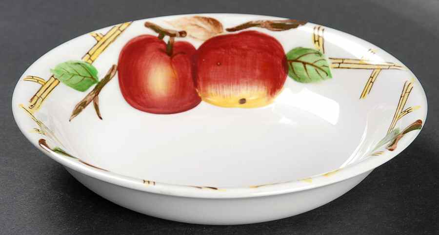 Crab Apple Fruit/Dessert (Sauce) Bowl by Nola Ware (Japan)-1