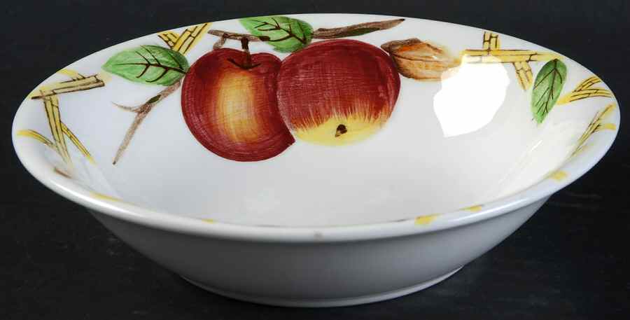 Crab Apple Coupe Cereal Bowl by Nola Ware (Japan)-1