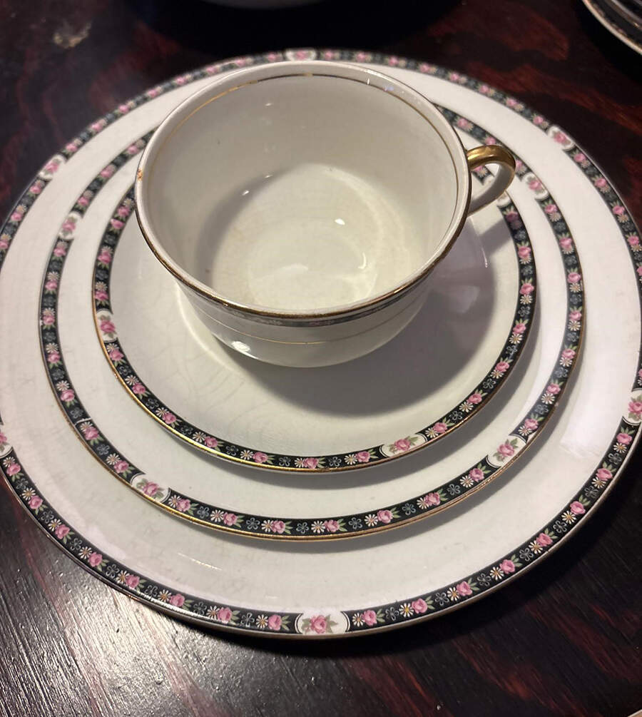 NAI13 Salad Plate by National China (USA)-1