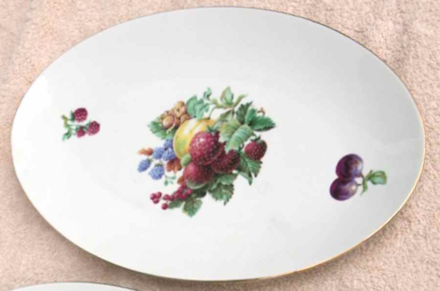 NAA3 12" Oval Serving Platter by Naaman Israel-1