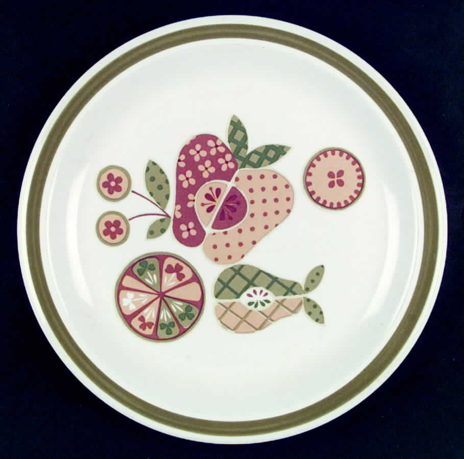 Calico Dinner Plate by Nikko-1