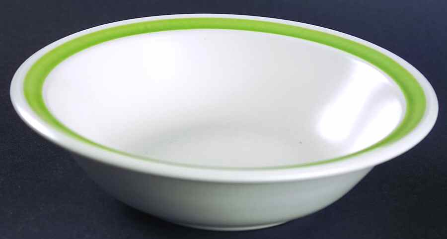 Evergreen Rim Cereal Bowl by Nikko-1