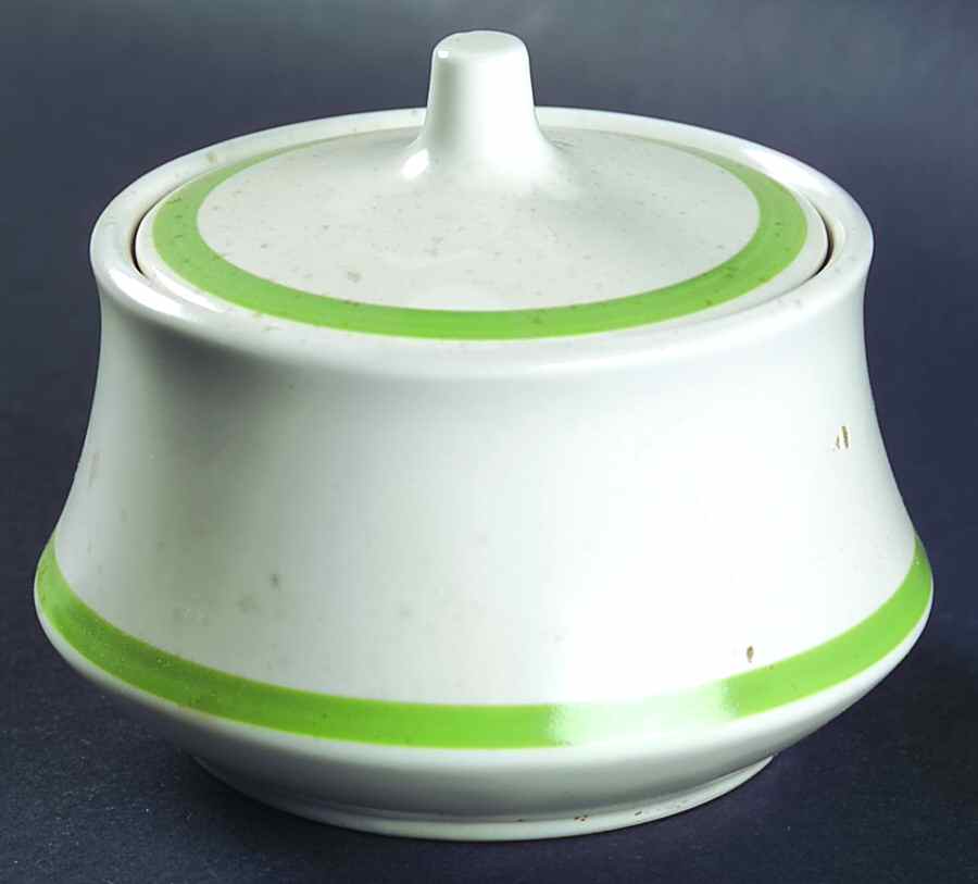 Evergreen Sugar Bowl & Lid by Nikko-1