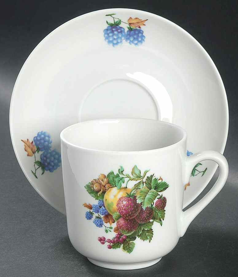 NAA4 Flat Cup & Saucer Set by Naaman Israel-1