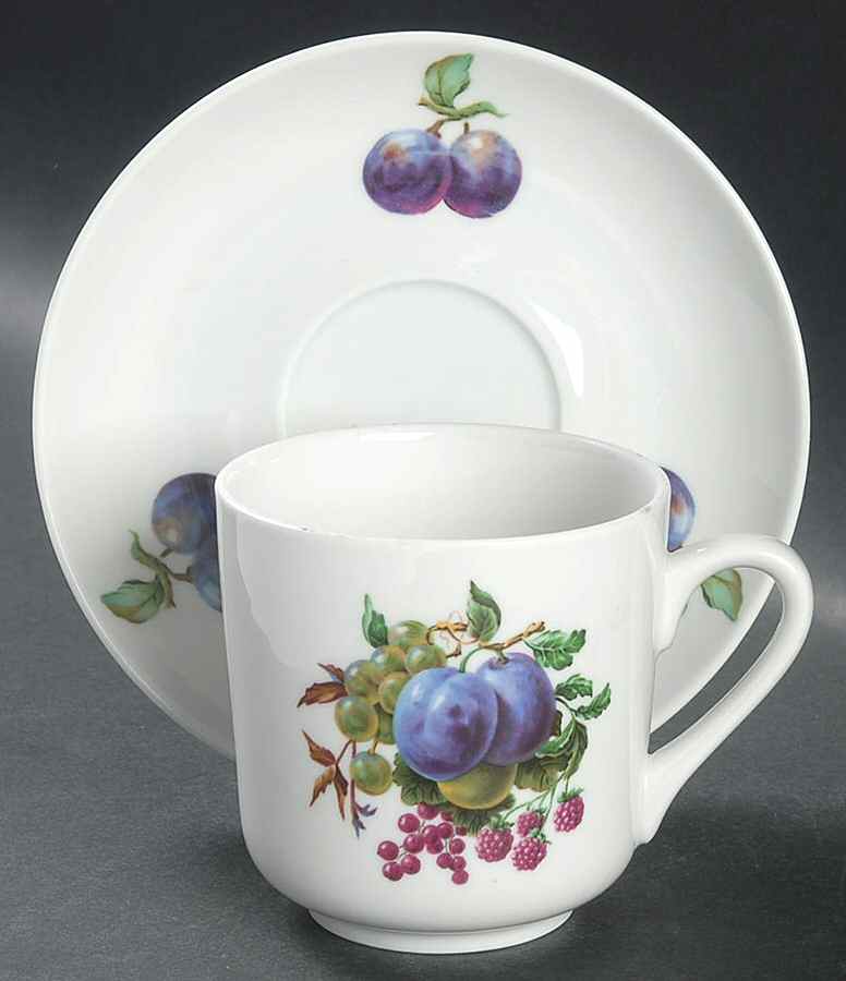 NAA4 Flat Cup & Saucer Set by Naaman Israel-1