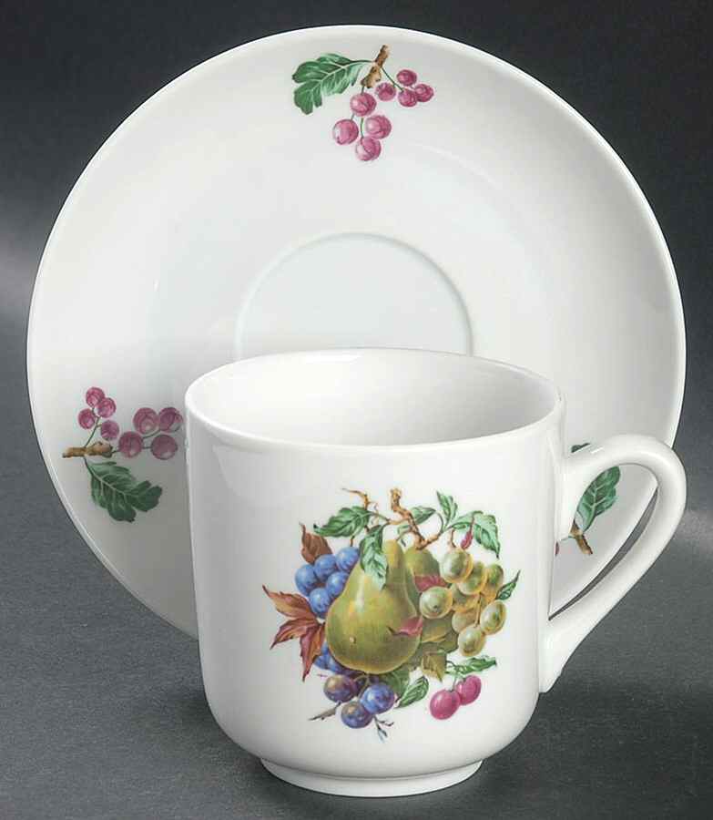 NAA4 Flat Cup & Saucer Set by Naaman Israel-1
