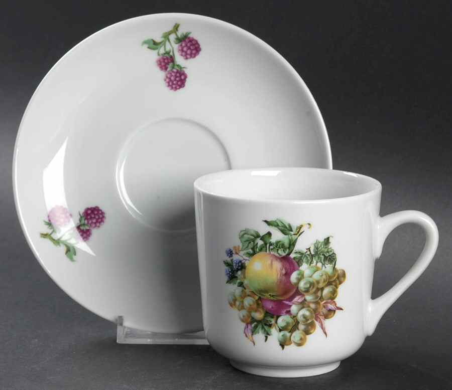 NAA4 Flat Cup & Saucer Set by Naaman Israel-1