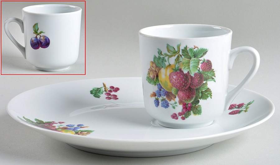 NAA4 Snack Plate & Cup Set by Naaman Israel-1