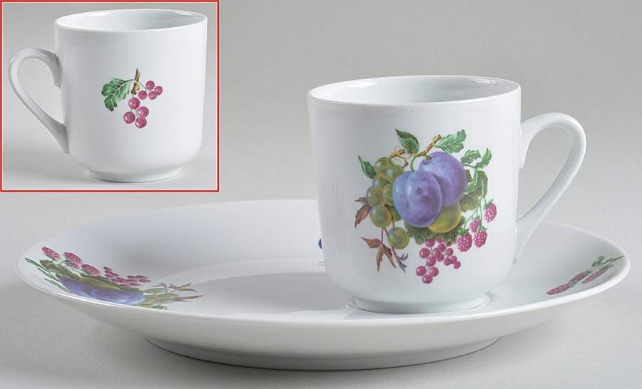 NAA4 Snack Plate & Cup Set by Naaman Israel-1
