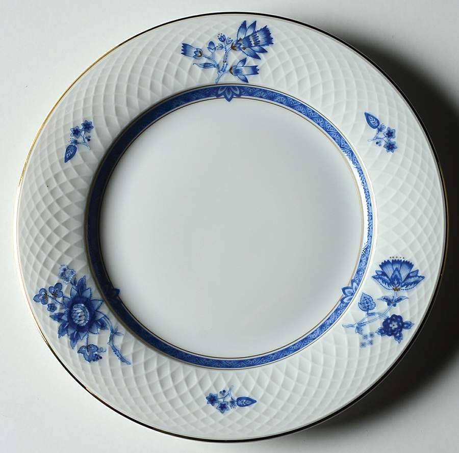 Victoria (Blue) Bread & Butter Plate by Nikko-1