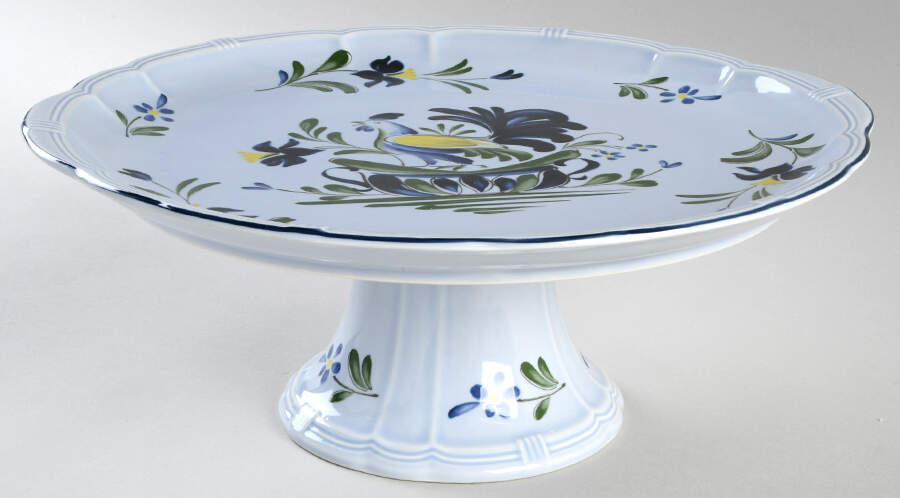 Normandie 10" Diameter Pedestal Cake Stand by Nikko-1