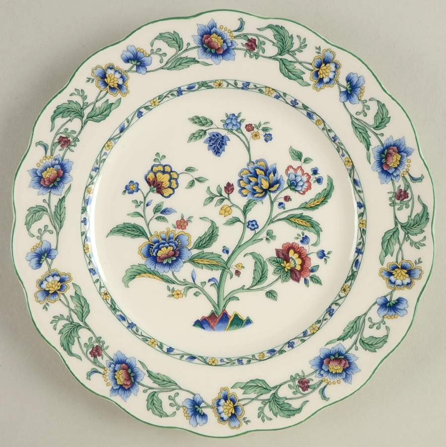 Oriental Garden Salad/Dessert Plate by Nikko-1
