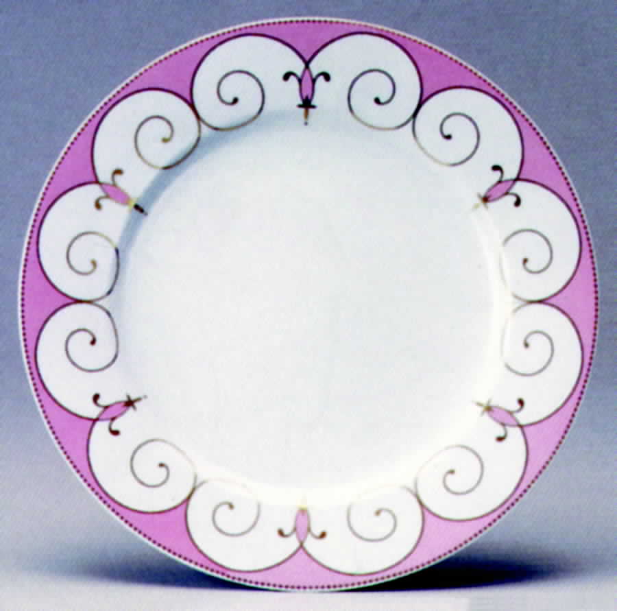 Regency Pink Dinner Plate by Nikko-1
