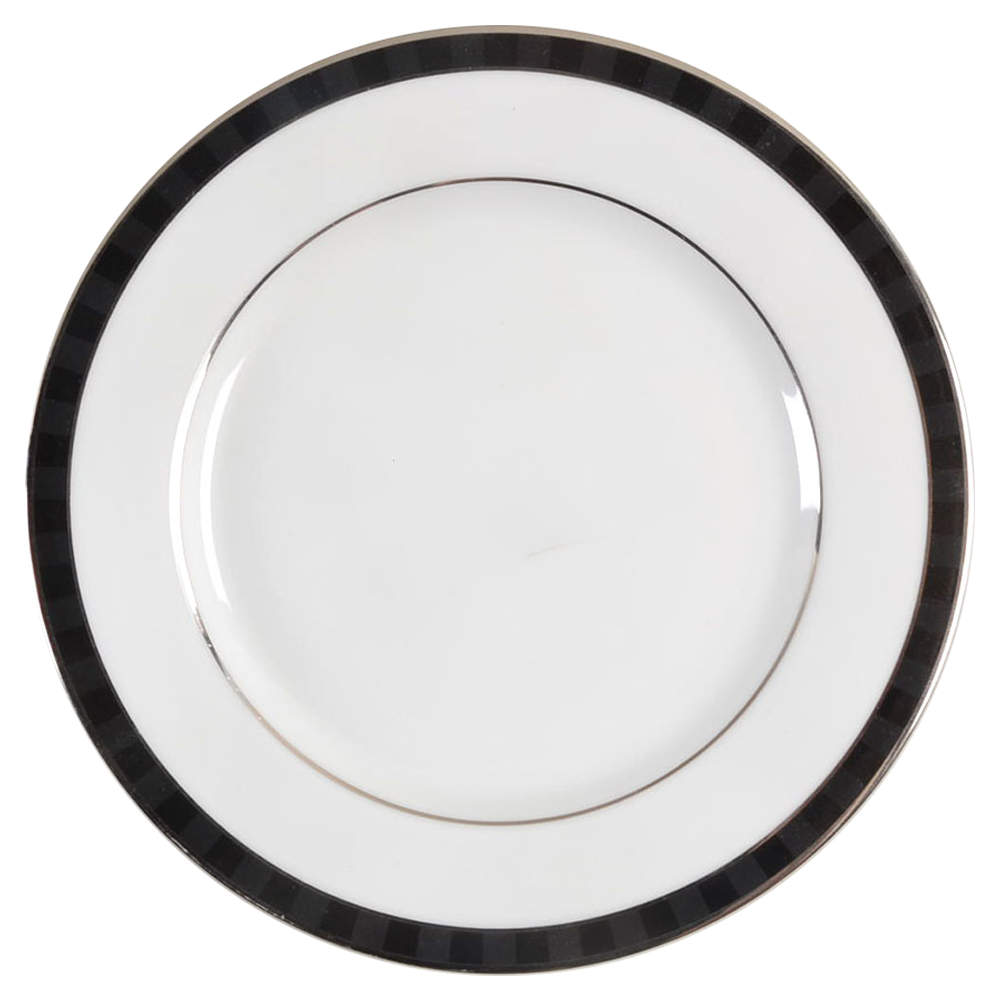 Black Tie Bread & Butter Plate/Gravy Underplate by Nikko-1