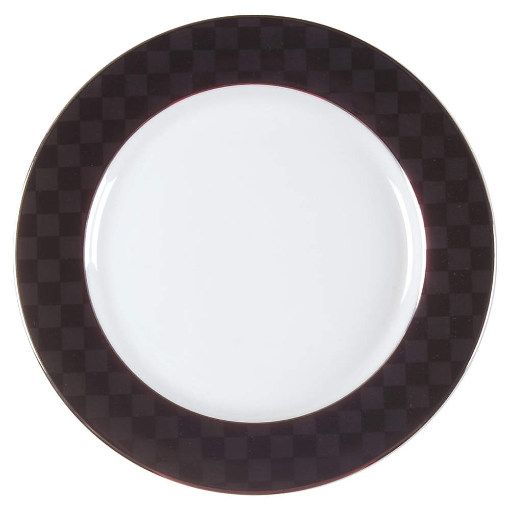 Black Tie Salad/Dessert Plate by Nikko-1