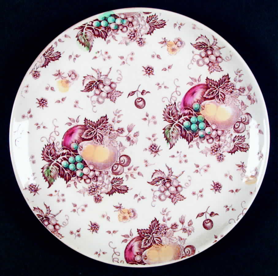 Fruit Festival Dinner Plate by Nasco (Japan)-1