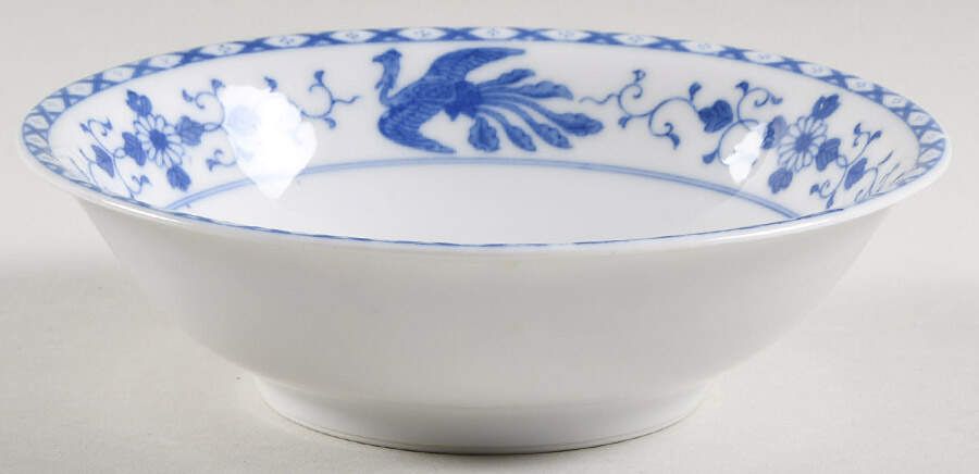 Mikado Blue Coupe Cereal Bowl by Tashiro Shoten Ltd-1