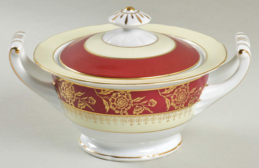 NGA1 Sugar Bowl & Lid by Nagase-1