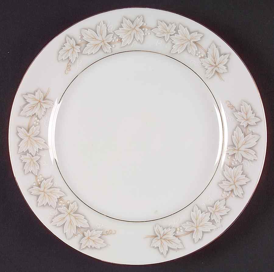 Aspen Bread & Butter Plate by Nasco (Japan)-1