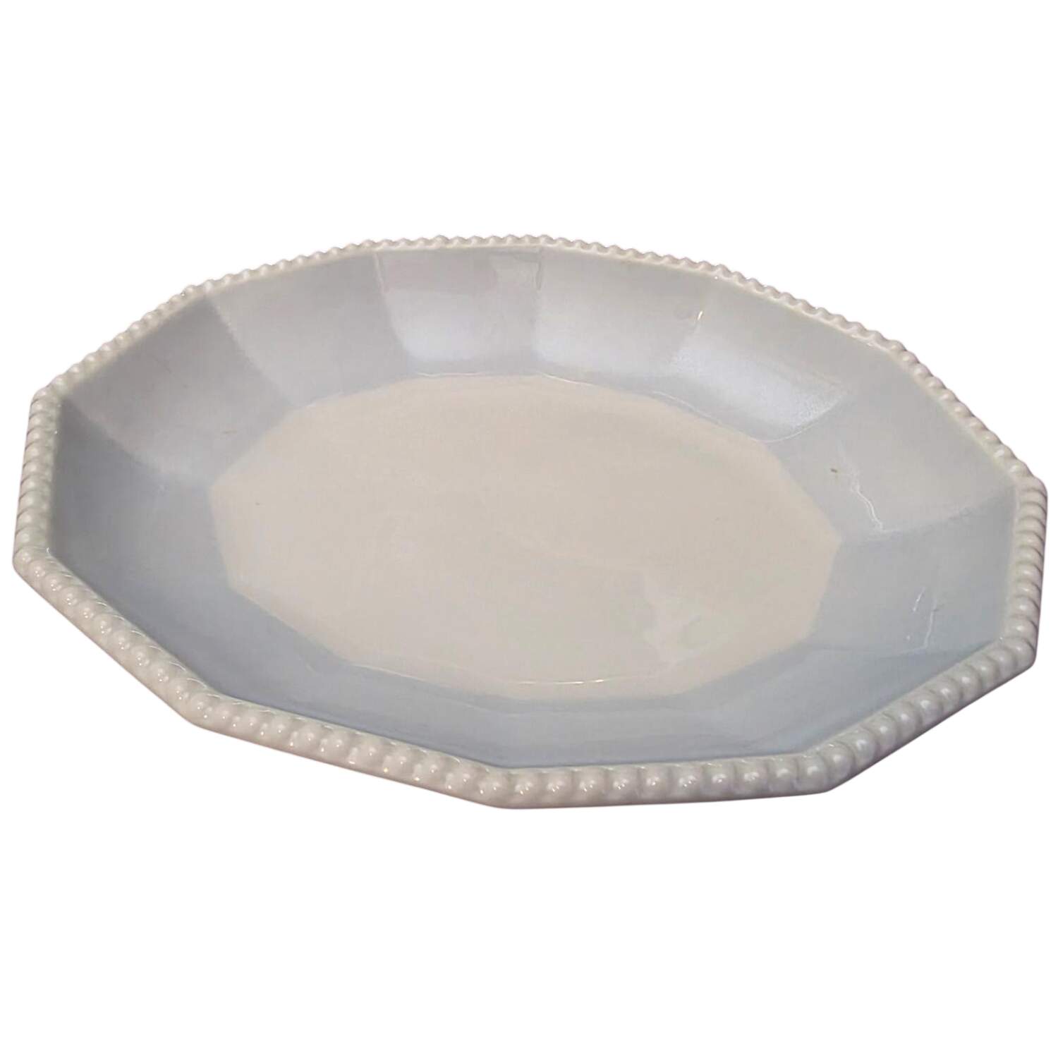 Perl Blue 9" Oval Serving Platter by Nymphenburg-1