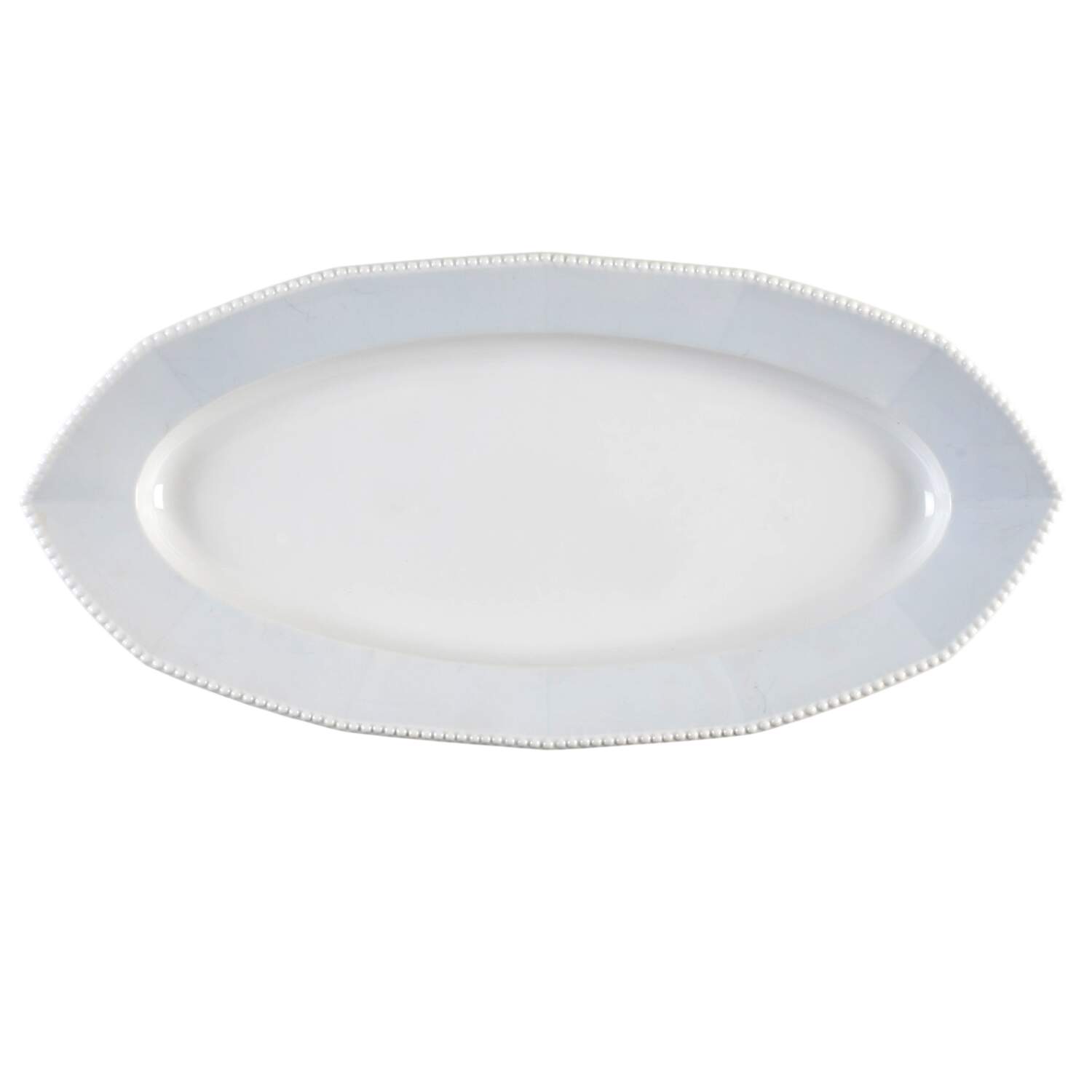Perl Blue 22" Oval Serving Platter by Nymphenburg-1