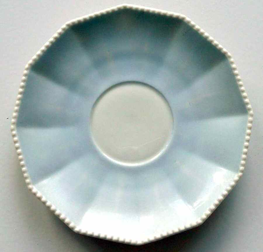 Perl Blue Saucer by Nymphenburg-1