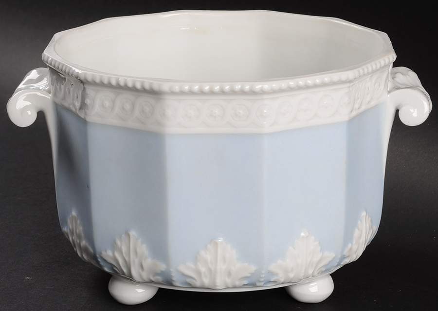 Perl Blue Cachepot by Nymphenburg-1