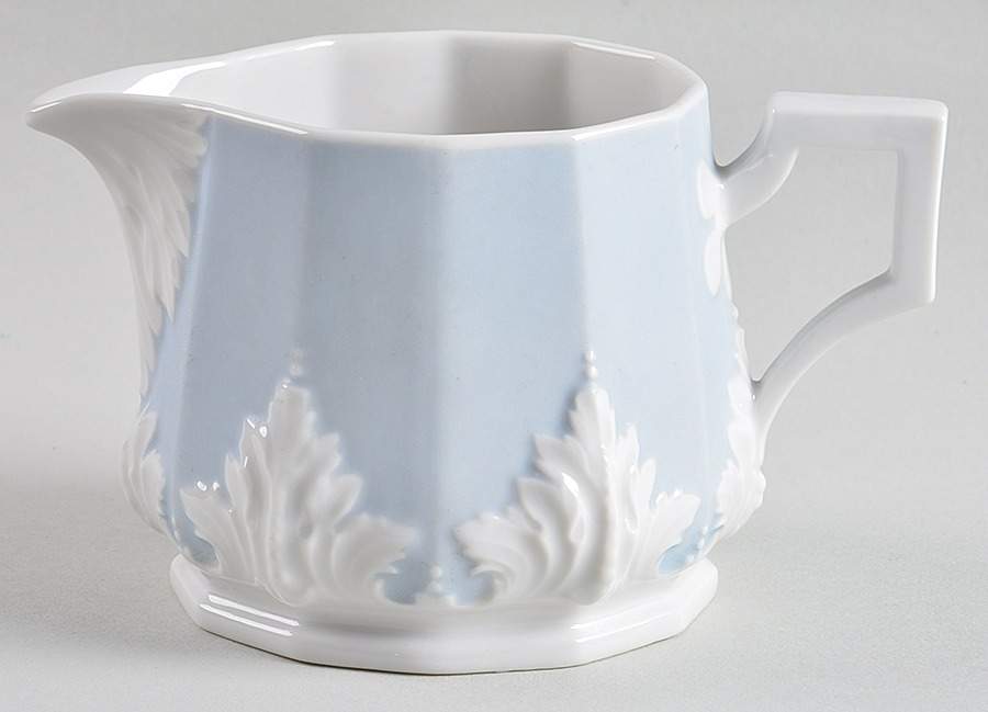 Perl Blue Creamer by Nymphenburg-1