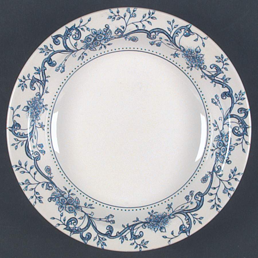Malvern Blue Coupe Soup Bowl by New Zealand-1
