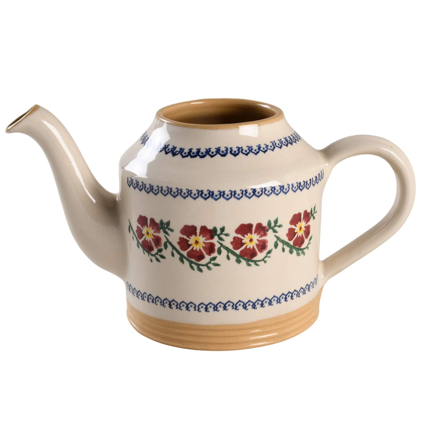 Old Rose Teapot No Lid by Nicholas Mosse-1