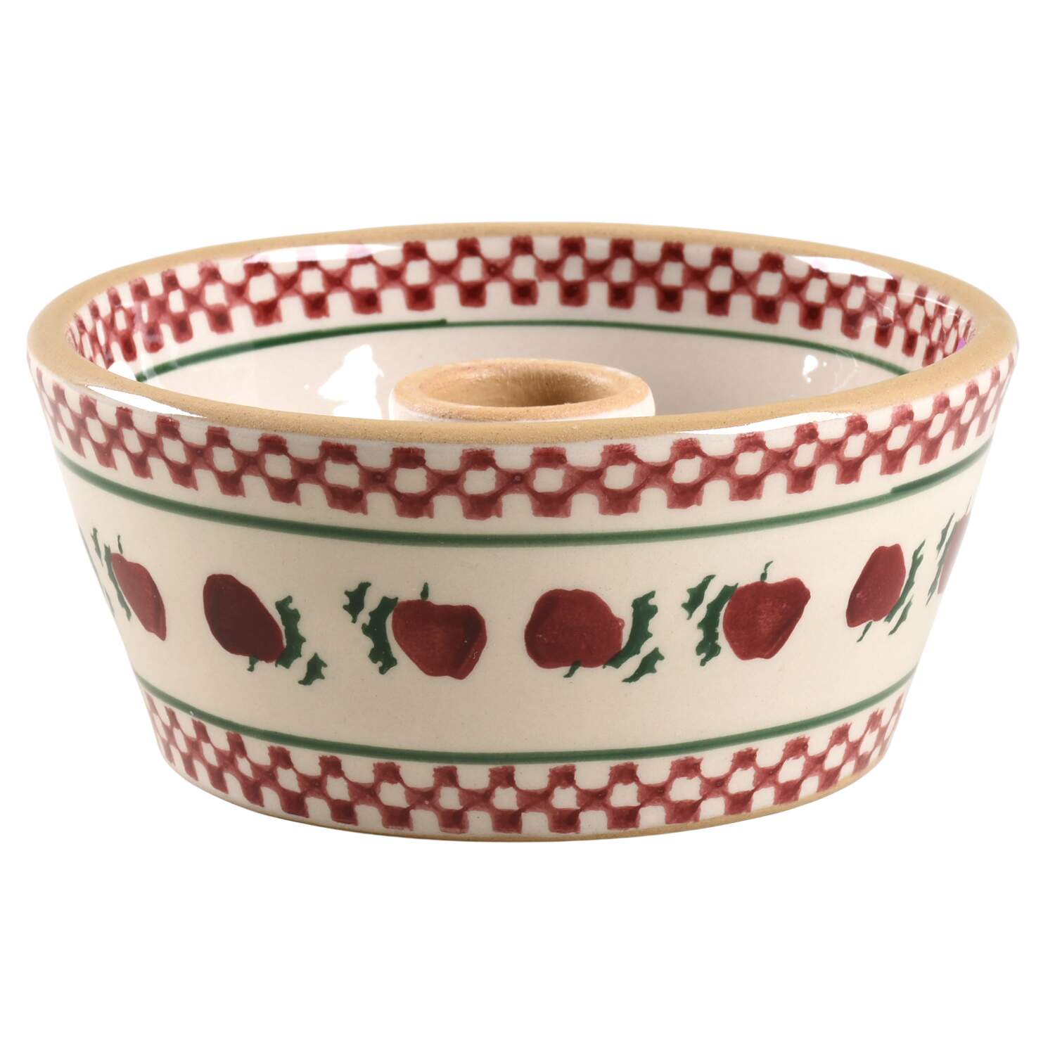 Apple Reversible Candleholder (Either Taper Or Piller) by Nicholas Mosse-1