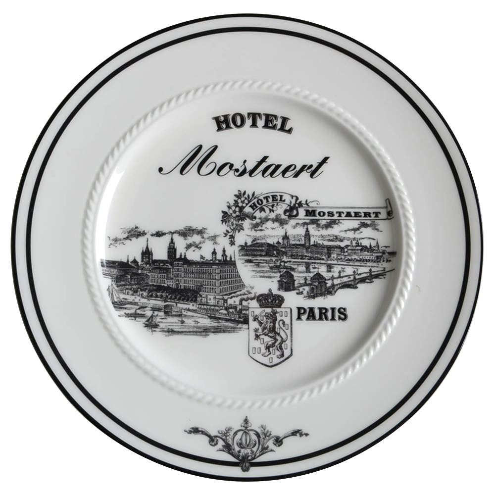 Classic Braid Accent Luncheon Plate by Nikko-1