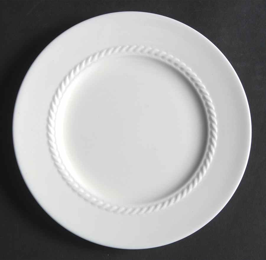 Classic Braid Bread & Butter Plate by Nikko-1