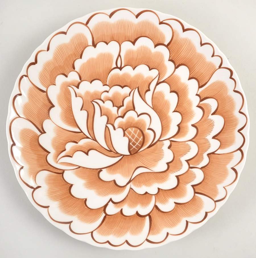 Hana Floral Dinner Plate by Nikko-1