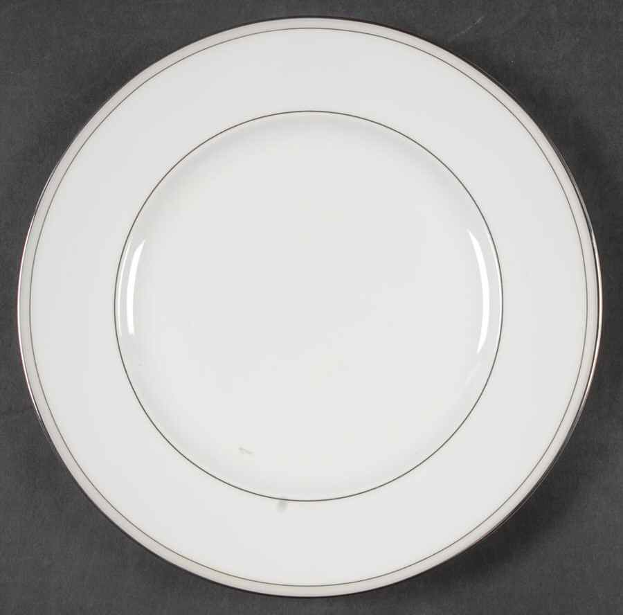 Platinum Pearl Salad Plate by Nikko-1
