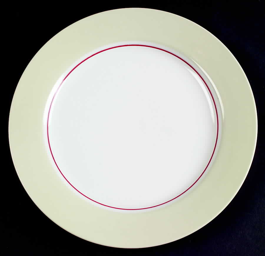 Crew Deck Red Dinner Plate by Nautica-1