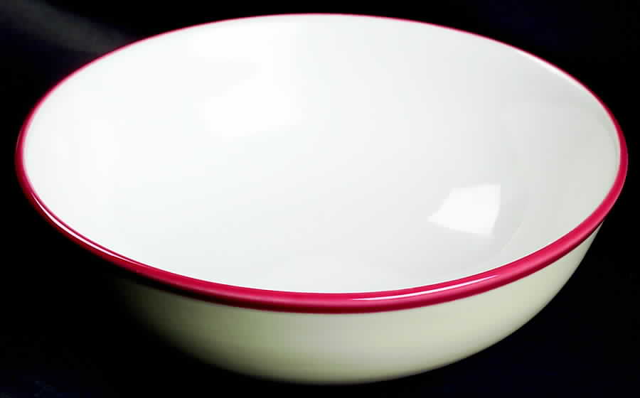 Crew Deck Red 8" Round Vegetable Bowl by Nautica-1