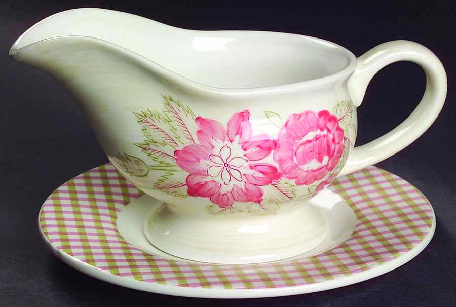 Pink Sands Gravy Boat & Underplate by Nautica-1