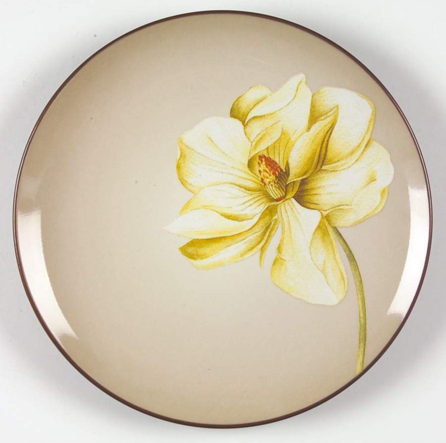 Colorwave Chocolate Accent Salad Plate by Noritake-1