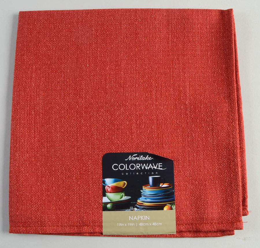 Colorwave Raspberry Cloth Napkin by Noritake-1