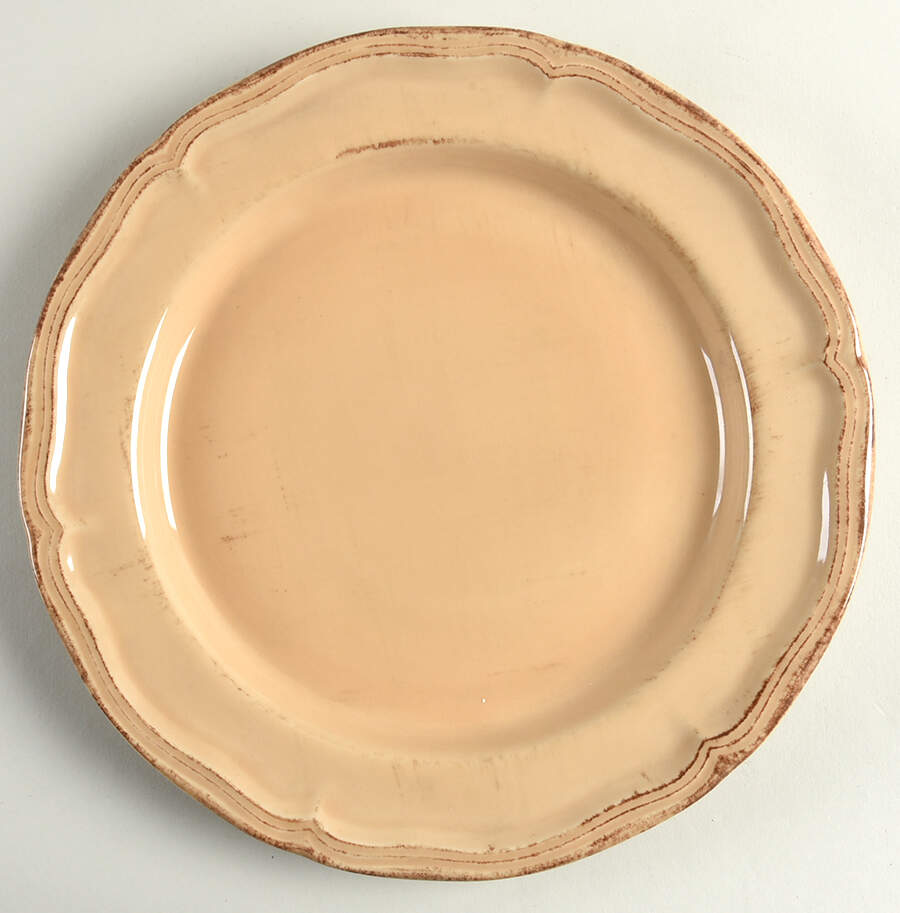 Country Market Antique Brown 12" Chop Plate (Round Platter) by Nikko-1