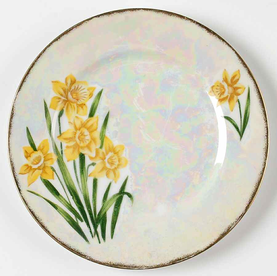 Flower of The Month Salad Plate by Norleans-1