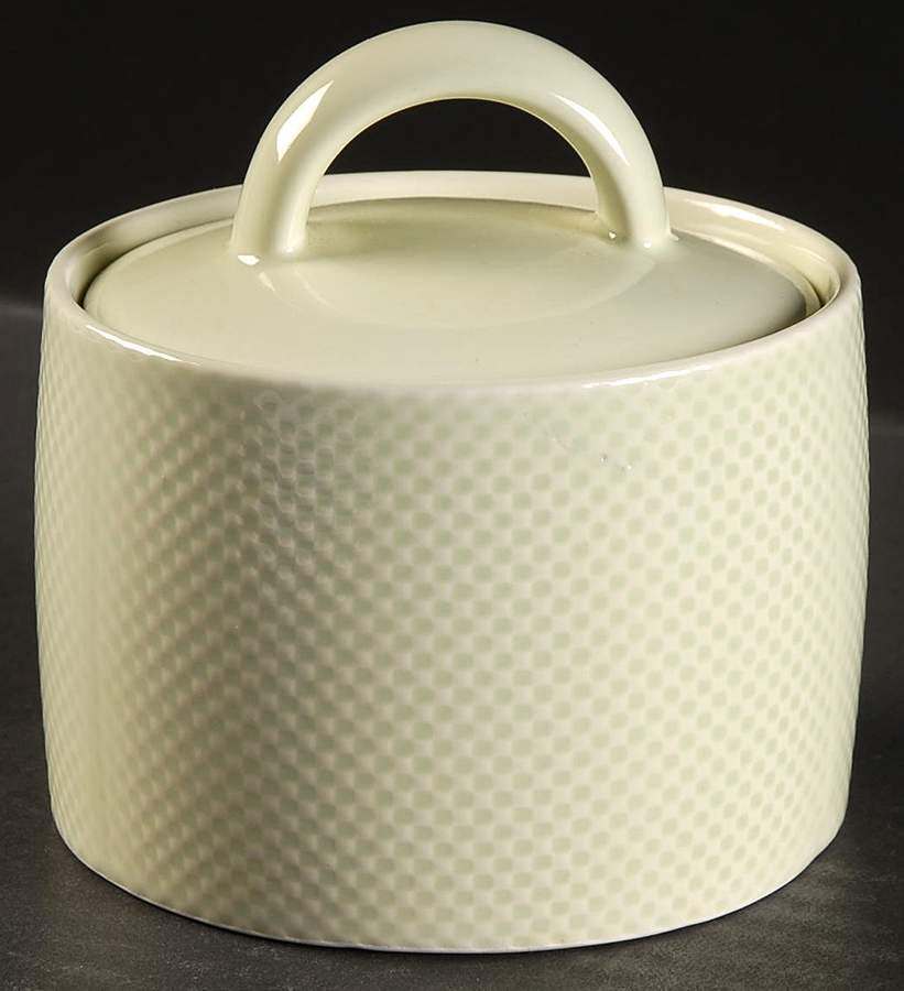 Metro Mint (Green) Sugar Bowl & Lid by Nikko-1