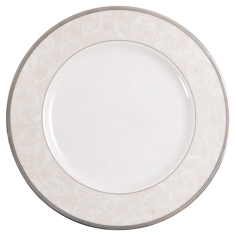 Satin Lace Dinner Plate by Noritake-1