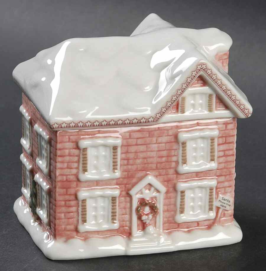 Twas the Night Before Christmas Figural Sugar Bowl & Lid by Noble Excellence-1