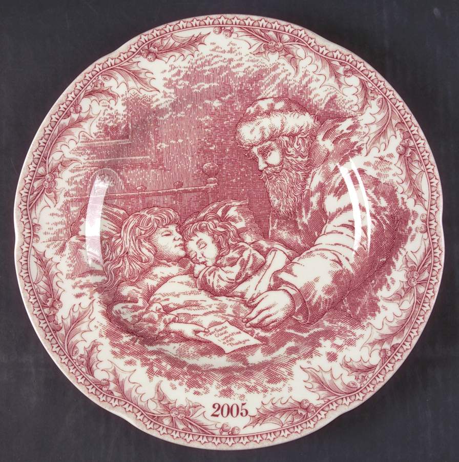 Twas the Night Before Christmas 2005 Collector Plate by Noble Excellence-1